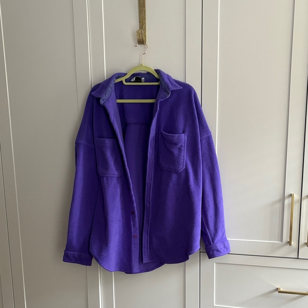 ASOS fleece button down